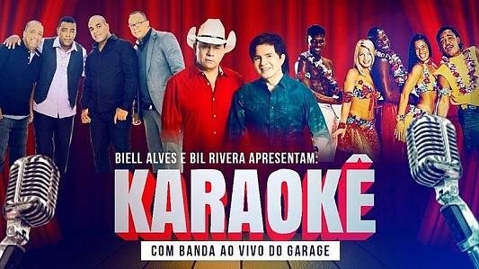 Karaokê com banda do Garage