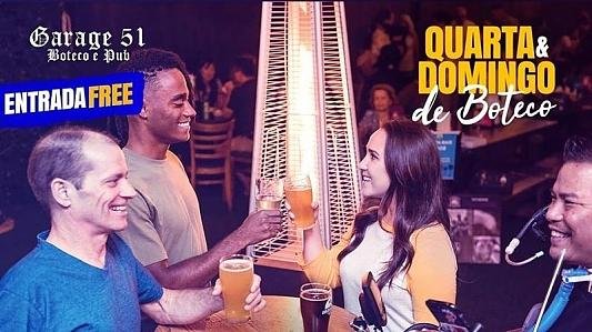 Quarta de Boteco • Entrada Free