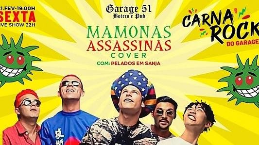 Mamonas Assassinas cover | CarnaRock do Garage | Pelados emSanja