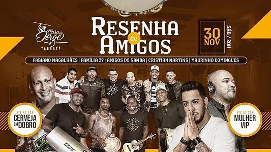 Resenha de Amigos com Cerveja em Dobro e Mulher VIP até 22h