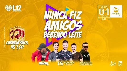 Nunca Fiz Amigos Bebendo Leite | Cerveja Skol R$1,00