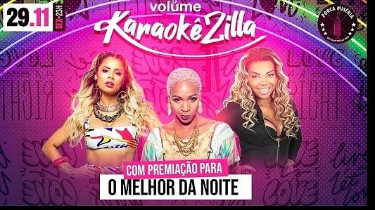 KaraokêZilla: Karaokê Pop + Funk