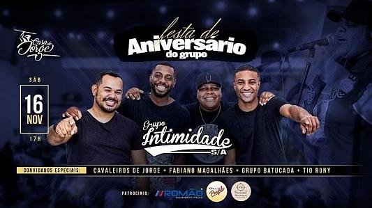 Festa de Aniversário de 12 anos do grupo Intimidade S/A