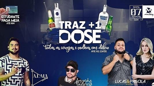 Traz +1 dose | Todas Cervejas e Vodkas em dobro*