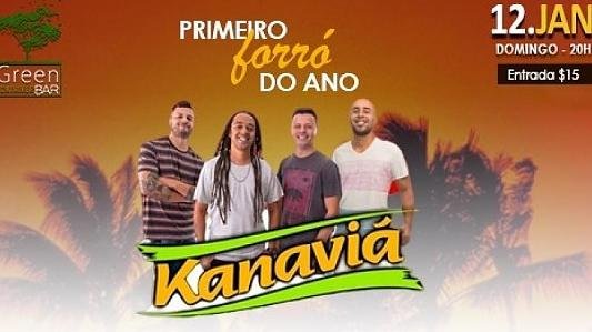 Forró no Green com a banda Kanaviá
