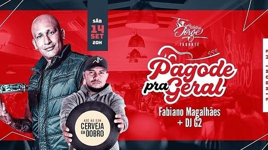 Pagode pra Geral com Fabiano Magalhães e DJ G2