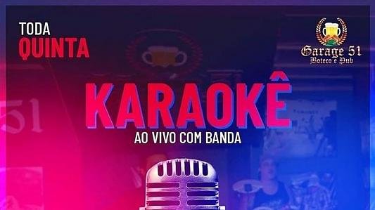 Karaokê com banda + Paulistão