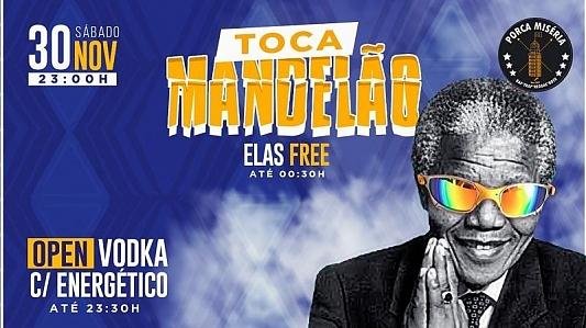 Toca Mandelão! | Open Vodka com Energético até 23h30