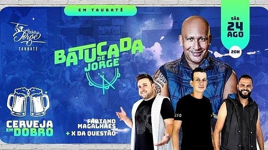 Batucada de Jorge com Fabiano Magalhães e X da Questão