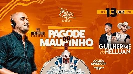 Pagode do Maurinho com Mulher VIP e Promoção de Combo Smirnoff