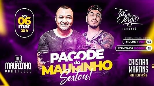 Sextou com Pagode do Maurinho e Cristian Martins