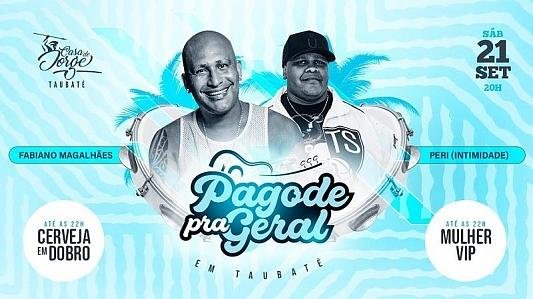 Pagode pra Geral com Fabiano Magalhães e Peri do Intimidade