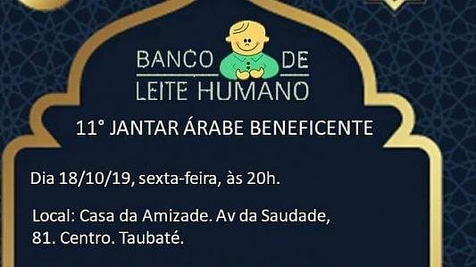 11º Jantar Árabe Beneficente
