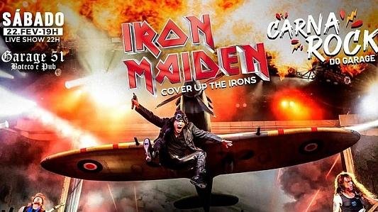 Iron Maiden cover | CarnaRock do Garage | Up the Irons