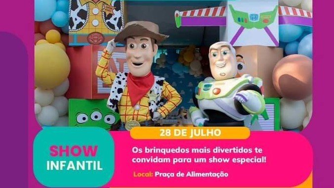 Show de Brinquedos com Toy Story