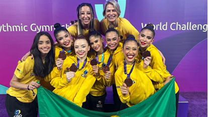 Apresentação Esportiva – Ginástica Rítmica