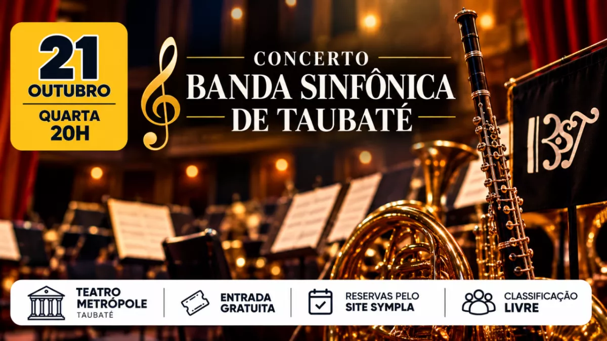 Concerto da Banda Sinfônica de Taubaté