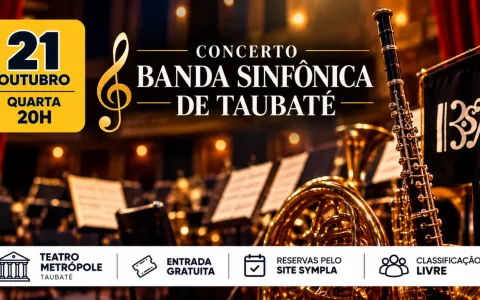 Concerto da Banda Sinfônica de Taubaté