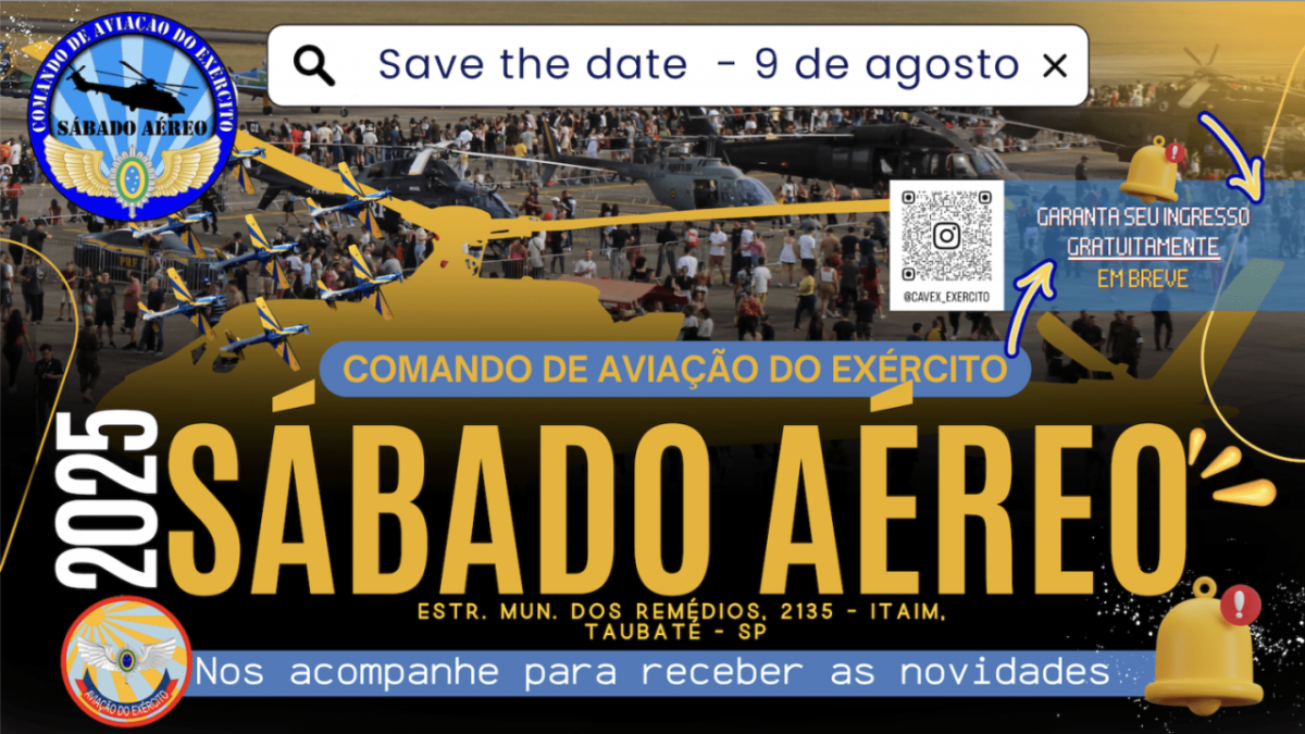 Comando de Aviação do Exército - Sábado Aéreo 2025