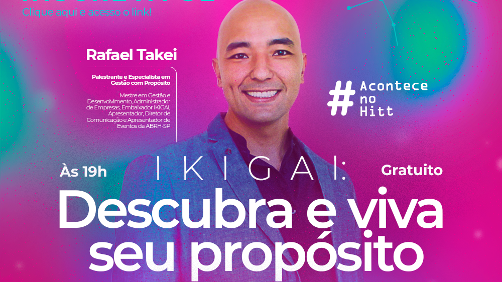 Palestra - IKIGAI - Descubra e viva seu propósito