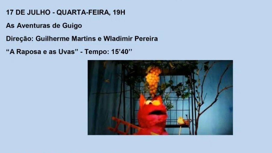 As aventuras de Guigo - Mostra do Cinema Valeparaibano