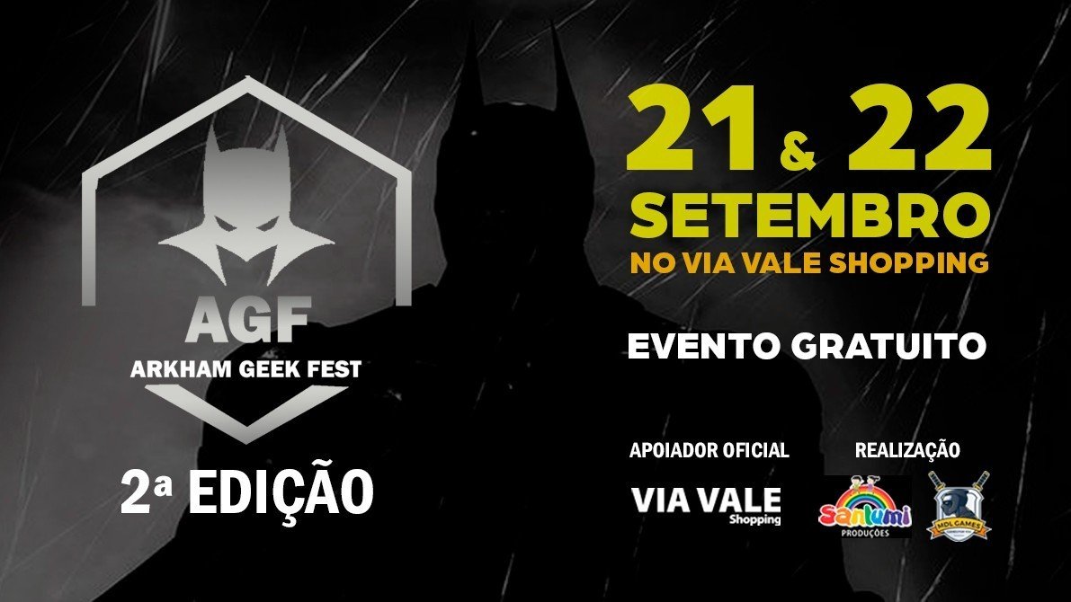 2ª edição do AGF em celebração ao Dia do Batman