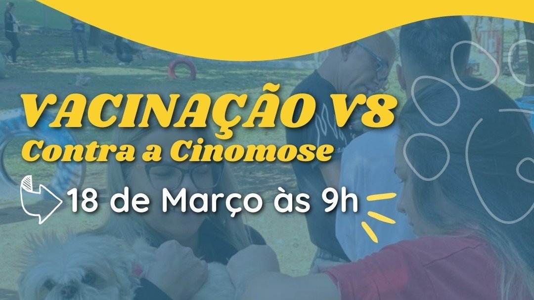 Campanha de Vacinação B8 - Contra Cinomose