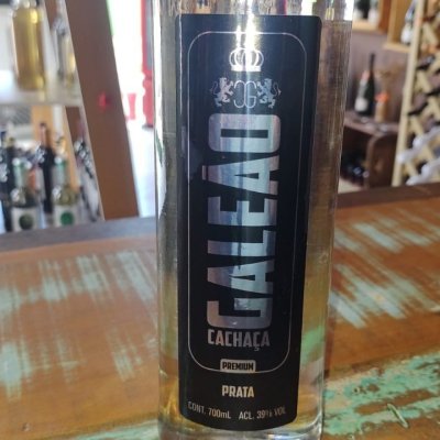 Taubaté: Cachara Premium Prata Galeão