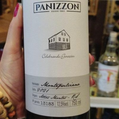 Taubaté: Vinho Tinto Panizzon(Montepulciano)