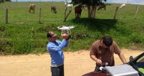 Taubaté: Topografia com drone em ação