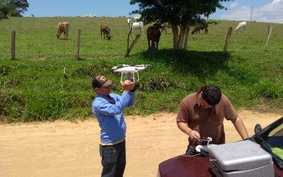 Taubaté: Topografia com drone em ação