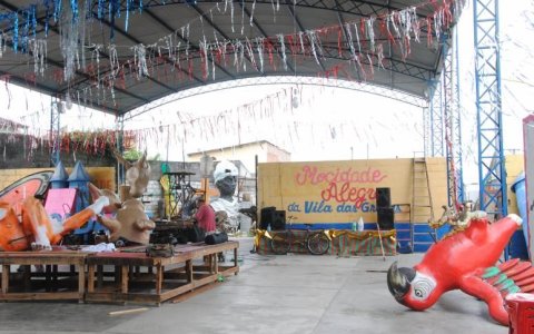 Mocidade - Preparativos Carnaval 2013