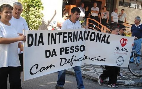 Caminhada Inclusiva - Avape 2013