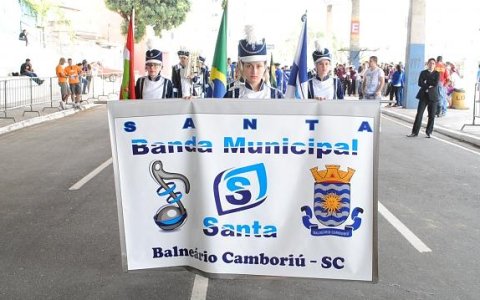 Banda Municipal de Balneário Camboriú Vereador Santa