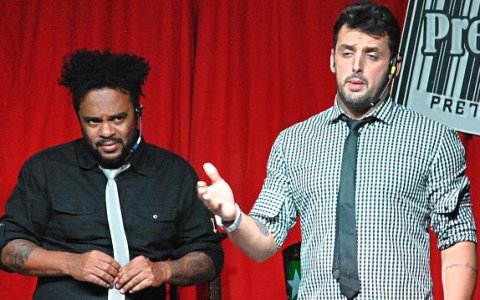 Stand Up Comédia Preto e Branco