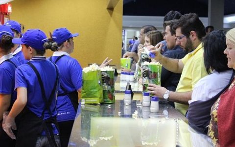 Inauguração Moviecom - Taubaté Shopping 
