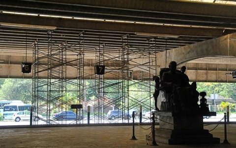 Obras emergenciais na Rodoviária Nova
