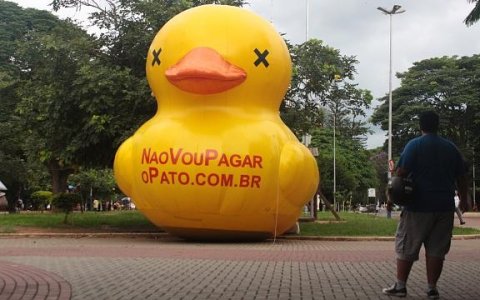 Não Vou Pagar o Pato - Ato da Fiesp