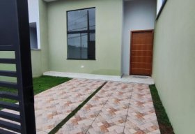 Foto CASA nova 3 dormitórios com suíte - Conceito Moderno