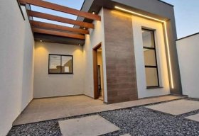Foto Belíssima casa 2 dormitórios com suíte Conceito moderno 
