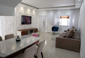 Foto Sobrado com 3 dormitórios à venda, 143 m² por R$ 424.000 - Residencial Campo Belo - Pindamonhangaba/SP