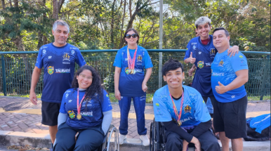 Natação Paralímpica de Taubaté conquista 8 medalhas no Meeting de São Paulo
