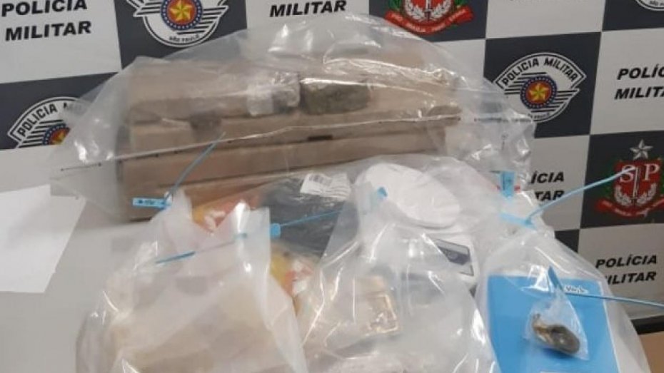 Polícia Civil apreende quase 10kg de drogas em Taubaté