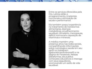 Foto de Dra. Letícia Cembranelli
