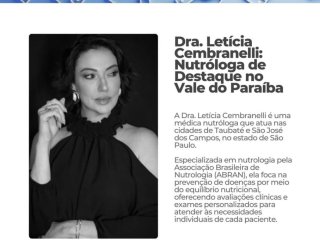 Foto de Dra. Letícia Cembranelli
