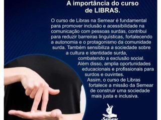 Foto de Semear Libras