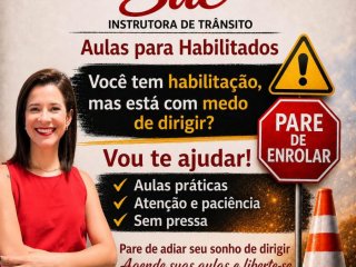 Foto de Sue Instrutora de Trânsito