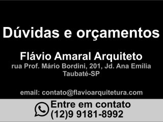 Foto de Flávio Amaral Alvarás, Projetos e Habite-se