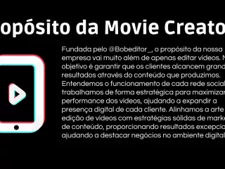 Foto de Movie Creators - Conteúdo em videos estratégicos