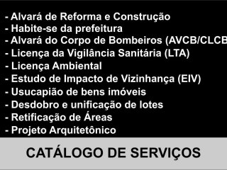 Foto de Flávio Amaral Alvarás, Projetos e Habite-se